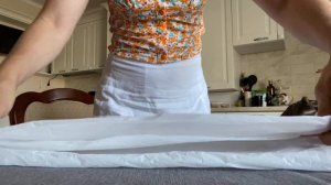 Как сложить пакет треугольником | Как навести порядок с пакетами дома