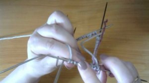 Эластичный набор для резинки 1х1 по кругу.