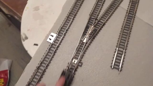 Создание ЖД диорамы. Ремонт рельс. смотреть онлайн