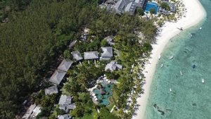 LUX Le Morne Mauritius from Drone in 4K