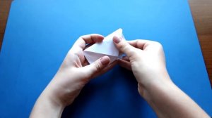 ОРИГАМИ открытка на Новый Год / Christmas DIY Pull Tab Origami Envelope