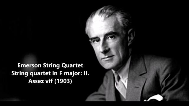 Emerson String Quartet: The complete String quartet in F major Ravel