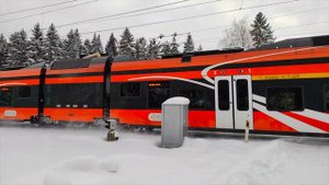 Работа железнодорожного переезда, Кехра, Эстония / How railway crossing work?, Kehra, Estonia.