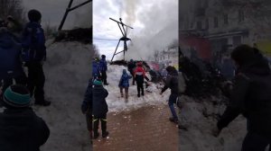 Проводы зимы 2021 на Сахалине город Оха