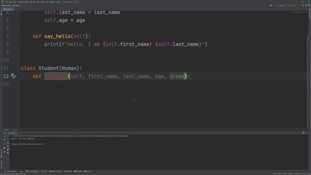 Class Inheritance - Python