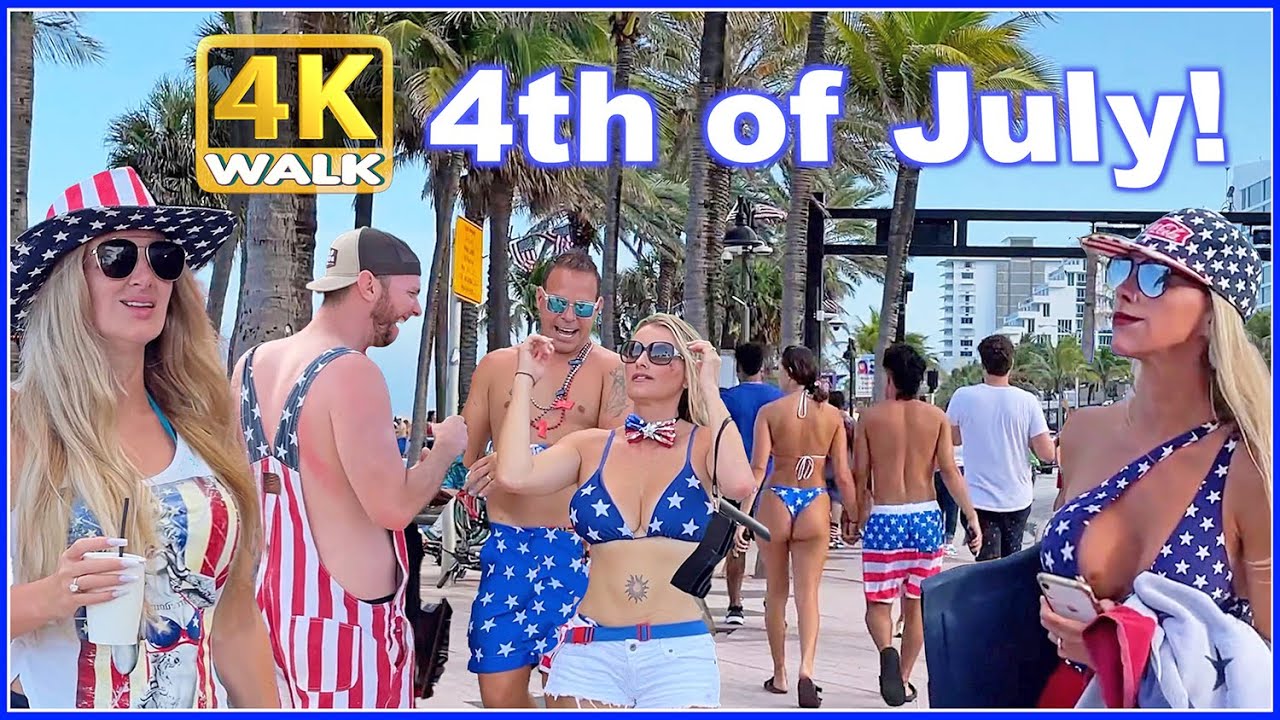 Прогулка 4 Июля День Независимости США Флорида 4К
WALK 4th of JULY in Fort Lauderdale Florida USA 4k