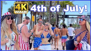 Прогулка 4 Июля День Независимости США Флорида 4К
WALK 4th of JULY in Fort Lauderdale Florida USA 4k