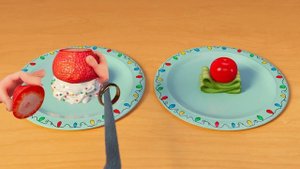 Booba - Food Puzzle: Christmas - Episode 12 - Cartoon for kids