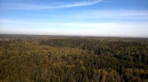 Вид с 25-го этажа ЖК "Изумрудные Холмы"