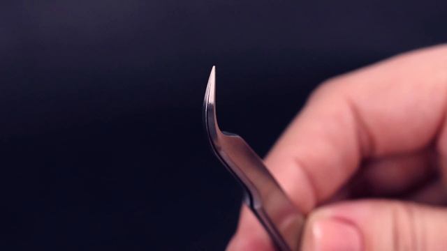 Пинцет для наращивания ресниц TimBale ZD-08 смотреть онлайн