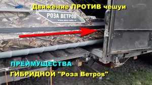 На что способен ГИБРИД? движение ПРОТИВ чешуи! Гибридная аэролодка «Роза Ветров» с поддувом. 2020г.