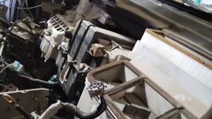 Хонда Одиссей RA6, RA8 пеш радиаторы,радиатор печки,ауыстыру, замена  Honda Odyssey RA6, RA8