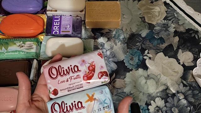 Распаковка февралямыльные новинкиASMR