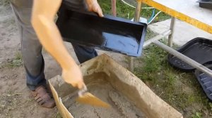 Тротуарная плитка своими руками. Часть 2. Заливаем формы