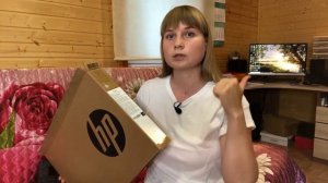 Ноутбук HP 17-ca3001ur, распаковка и первое включение