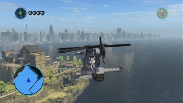 LEGO Marvel Super Heroes - Unlocking and Flying the Raft Helicopter (Vehicle Token Location) смотреть онлайн