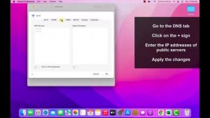 How to CHANGE DNS Server on MAC ✔️