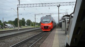 Электропоезд ЭП3Д-0092. Покатушки от Депо до Белоярска+отправление.