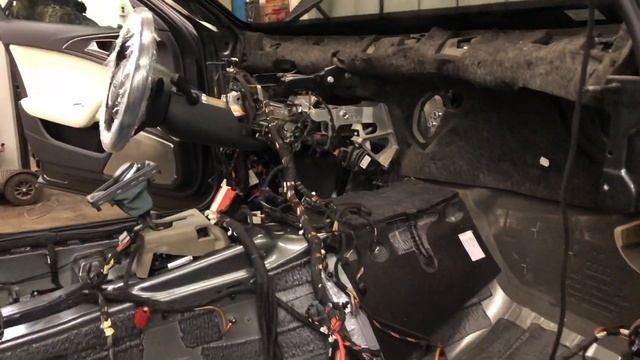 Установка 4 - х зонного климат контроля Audi A6C7 смотреть онлайн