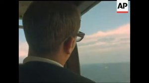 SIR FRANCIS CHICHESTER RETURNS - COLOUR - NO SOUND