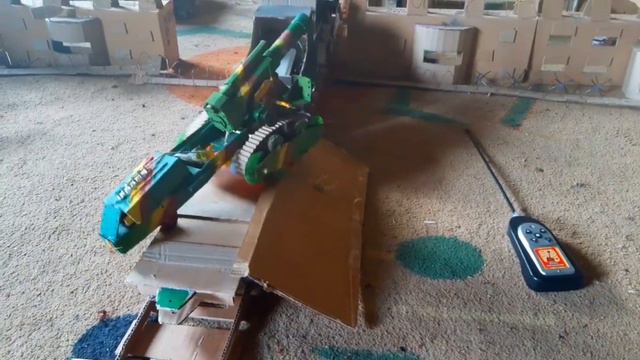 Мортира Бр 5 из Картона на Радиуправлении смотреть онлайн