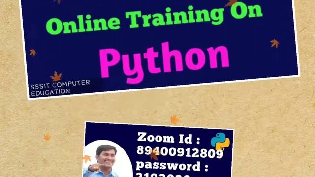 Online Training Python смотреть онлайн
