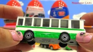 Транспорт в яйцах : мусоровоз, самосвал, грузовик