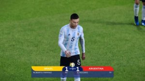 eFootball PES 2021 VirtuaRED V4 * Copa America 2021 Final * With Penalty Shootout