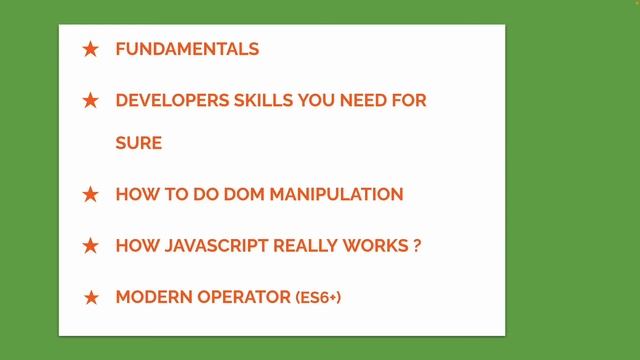 The Only modern JavaScript Course To Start Programming. Learn And Master all Modern ES6+ Features.