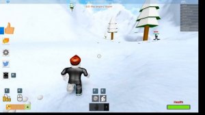 Roblox: симулятор снега (огромная рогатка)