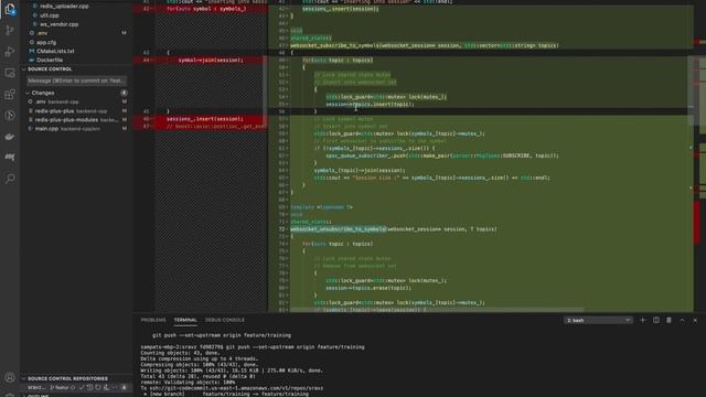 C++ Boost Beast Websocket server (Redis Subscriber) to stream stock quotes - Session 3