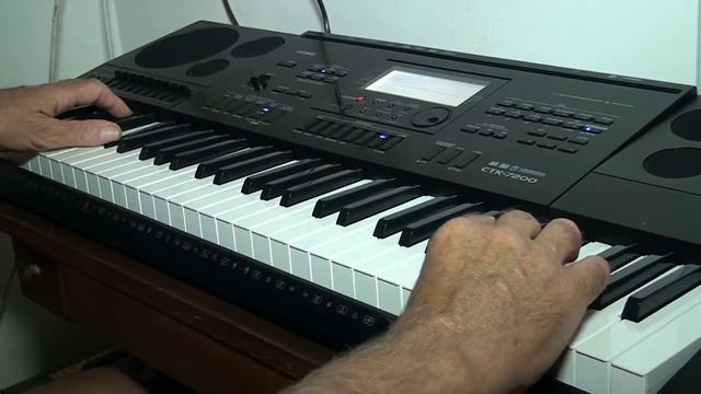 Casio CTK 7200 strings/organ. Santa Lucia смотреть онлайн