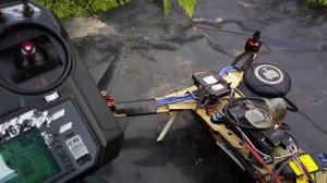 Моя сборка квадрокоптера с APM 2.6 - демонстрация в действии