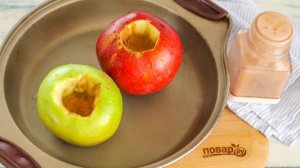 Запеченные яблоки для детей