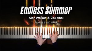 Alan Walker & Zak Abel - Endless Summer - Piano Cover by Pianella Piano