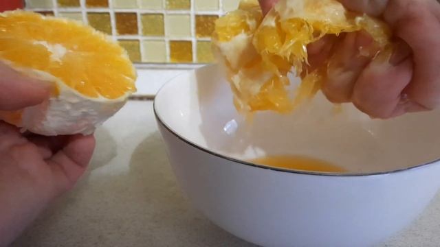 Напиток из апельсина. Вкусно. Быстро. Освежающе.