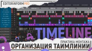 Организация таймлинии | Практика монтажа (Avid Media Composer)