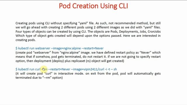22 How to create Pod using kubectl command | Kubernetes Full Course | GKE for Beginners