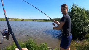 Ловля карпа на платнике Фишка Данилово