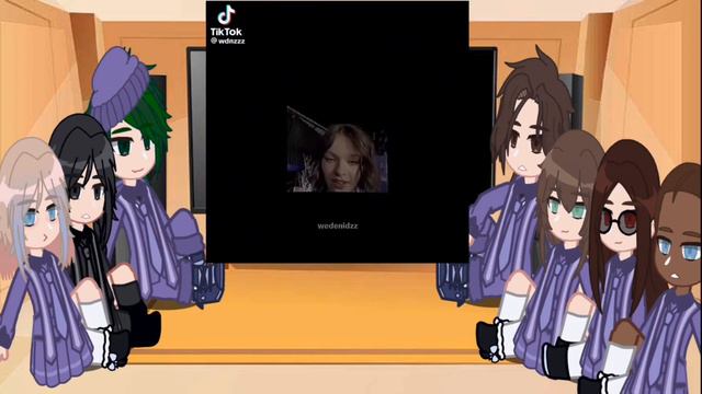 Nevermore react to Wenclair Part 1![🏳️🌈💓🐺🖤🔪] WednesdayXEnid]