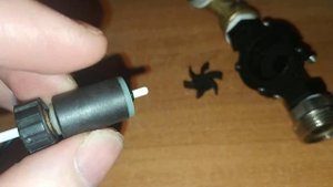 Разобранный насос 24 в китайский.