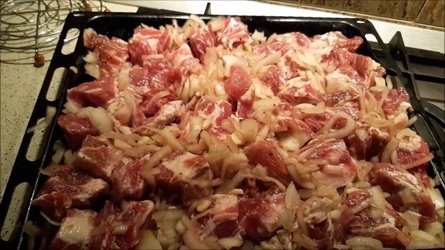 СУПЕРСКИЙ  ШАШЛЫК В ДУХОВКЕ!