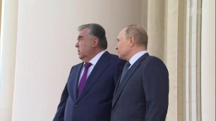 В Душанбе прошли переговоры Владимира Путина и президента Таджикистана Эмомали Рахмона