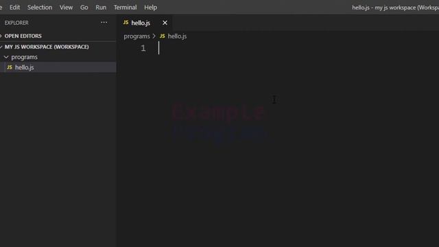 How to Set up Visual Studio Code with Node JS for Learning Javascript