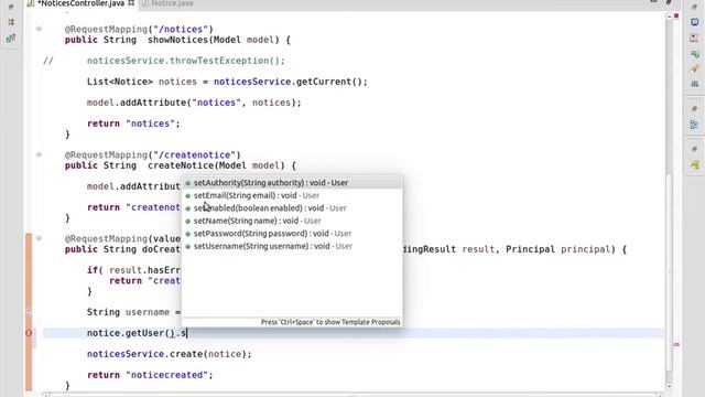 130 Java Spring- Getting Username of the Logged in user смотреть онлайн
