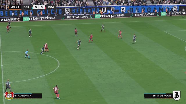 Atalanta vs Bayer Leverkusen | UEFA Europa League 10 March 2022 Full Match | PS5 смотреть онлайн