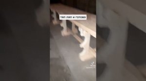 лавки  в баню своими руками за один вечер
