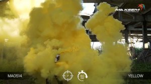 Жёлтый дым Mega smoking yellow