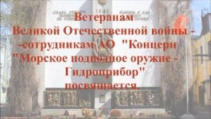 Ветеранам войны посвящается. (2021)