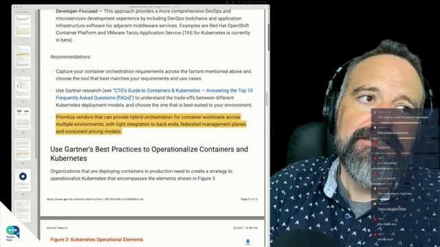 Tanzu Talk: Best Practices for Running Containers and Kubernetes in Production, report read through смотреть онлайн